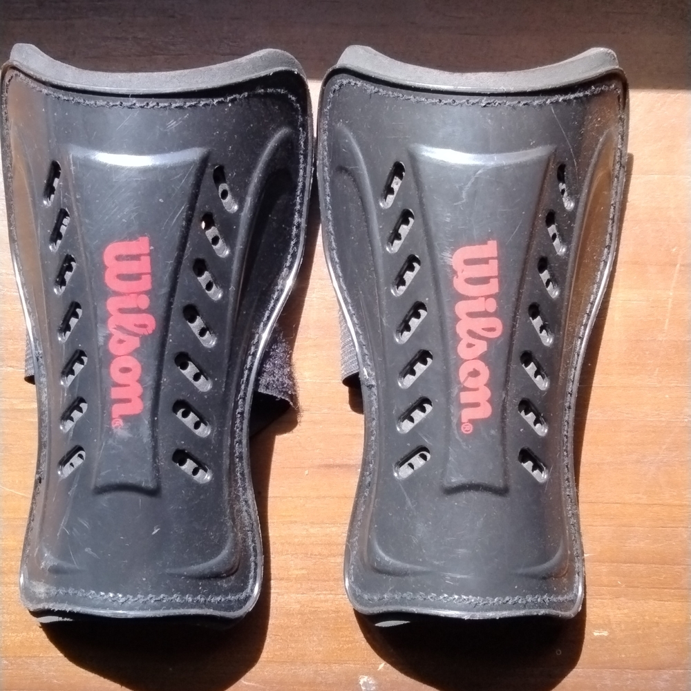 Pewee soccer shin guards